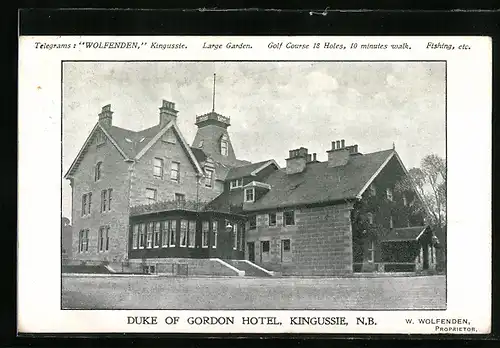 AK Kingussie /N.-B., Duke of Gordon Hotel