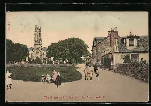 AK Row, Gareloch, The Green and Parish Church