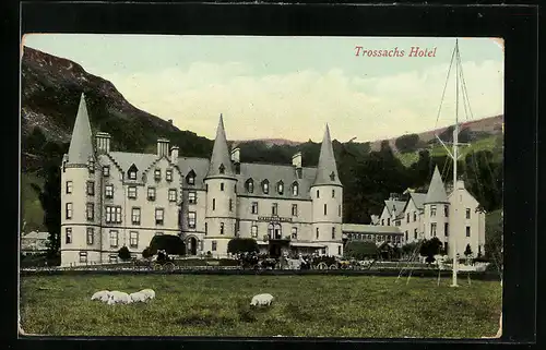 AK Trossachs, Blick zum Hotel