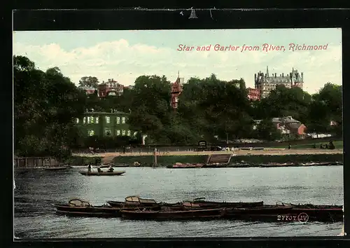 AK Richmond, Star and Garter from River