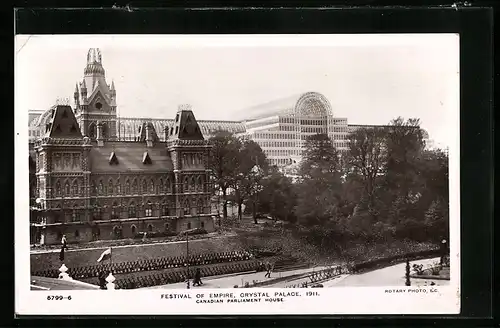 AK London, Festival of Empire, Crystal Palace 1911, Canadian Parliament House