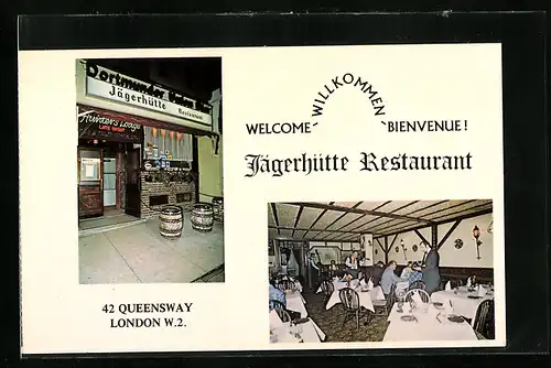 AK London, Jägerhütte Restaurant, 42 Queensway