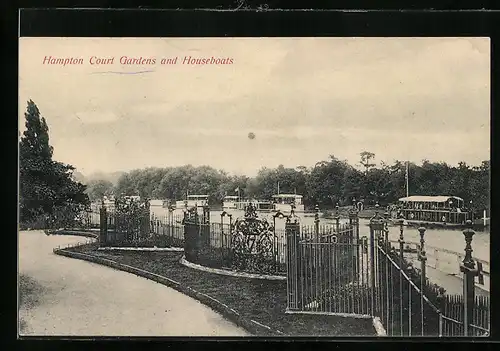 AK Hampton, Court Gardens and Houseboats