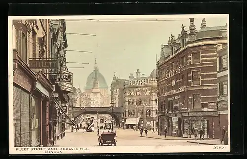 AK London, Fleet Street and Ludgate Hill