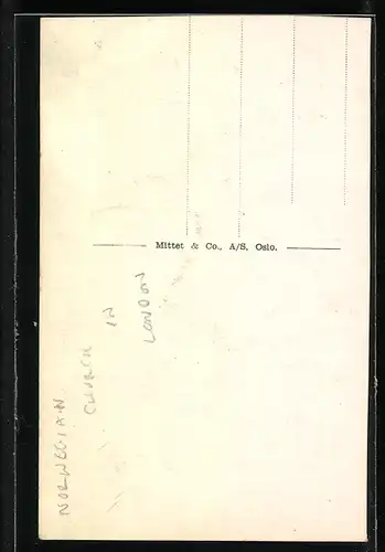 AK London, Sjomannskirken, Norwegian Church