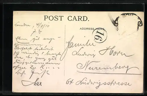 AK London, Ludgate Circus