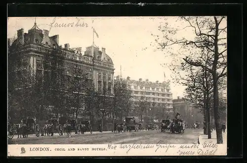 AK London, Cecil and Savoy Hotels