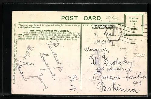 AK London, the Law Courts