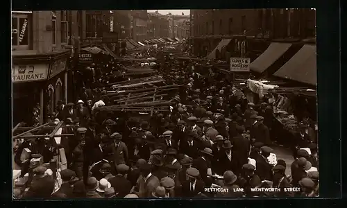 AK London, Petticoat Lane, Wentworth Street