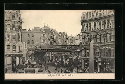 AK London, Ludgate Hill