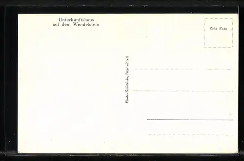 AK Unterkunftshaus auf dem Wendelstein, Berghütte mit Panorama