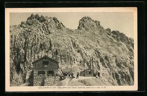 AK Meilerhütte, Berghaus mit Törlspitzen