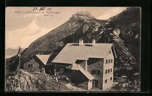 AK Prinz Luitpoldhaus, Berghütte am Hochvogel