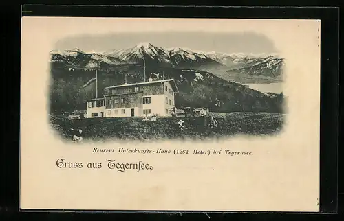 AK Neureut-Unterkunfts-Haus, Berghütte bei Tegernsee