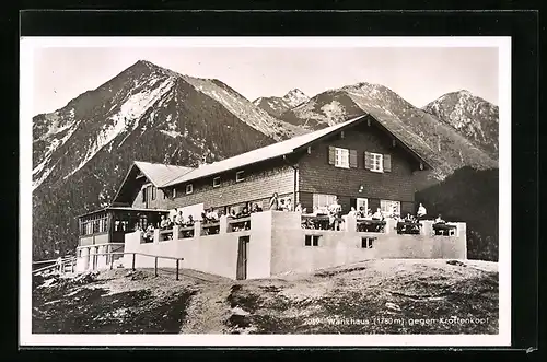 AK Wankhaus, Berghütte gegen Krottenkopf