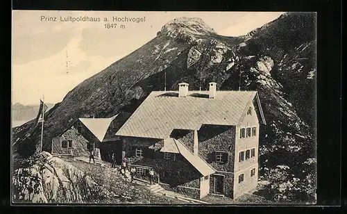 AK Prinz Luitpoldhaus, Berghütte am Hochvogel