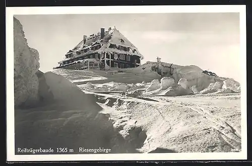 AK Reifträgerbaude, Winteridyll