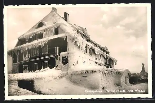AK Reifträgerbaude im Schnee