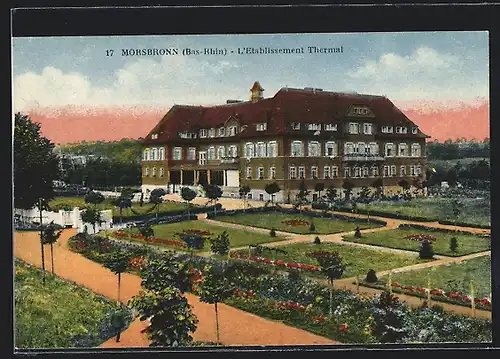 AK Morsbronn, L`Etablissement Thermal