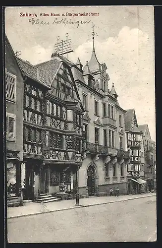 AK Zabern, Altes Haus und Bürgermeisteramt