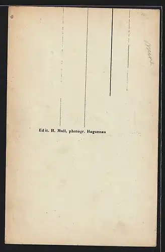 AK Climbach, Presbytère et Mairie