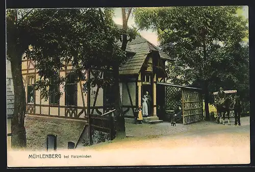 AK Holzminden, Gasthof Mühlenberg