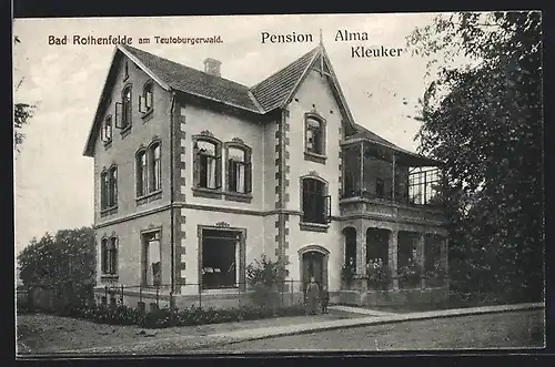 AK Bad Rothenfelde am Teutoburgerwald, Hotel-Pension Alma Kleuker
