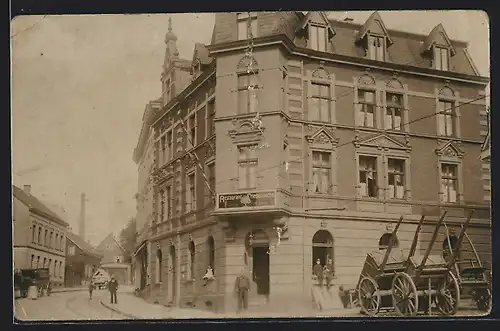 Foto-AK Wuppertal-Langerfeld, Restaurant zur Fredenseiche von Gustav aus den Erlen