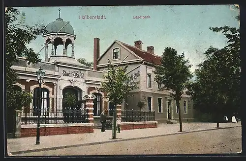 AK Halberstadt, Cafe Stadtpark