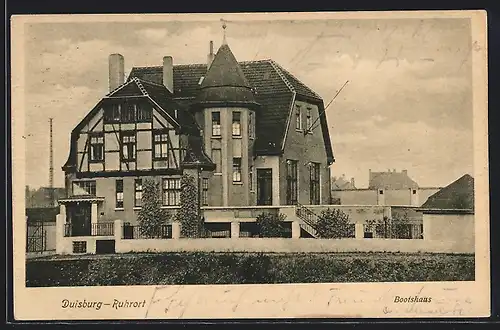 AK Duisburg-Ruhrort, Bootshaus