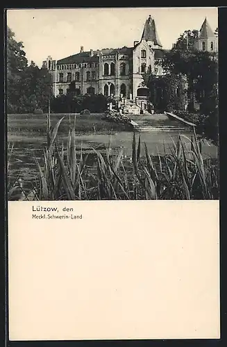 AK Lützow, Ansicht vom Schloss-Gut