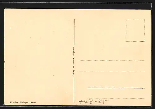 AK Haigerloch, II. Hohenzollerisches Sängerbundesfest 1914, Ortsansicht