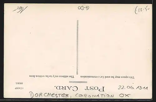 AK Dorchester, Coronation Ox