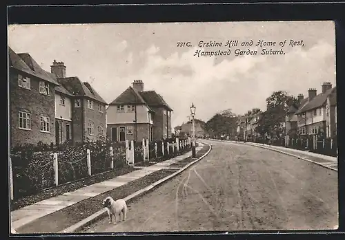 AK Hampstead, Garden Suburb, Erskine Hill and Home of Rest