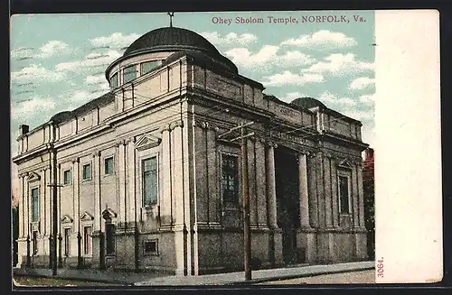 AK Norfolk, VA, Ohey Sholom Temple