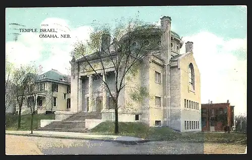 AK Omaha, NE, Temple Israel, Synagoge