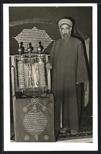 AK Jüdischer Mann mit Tora