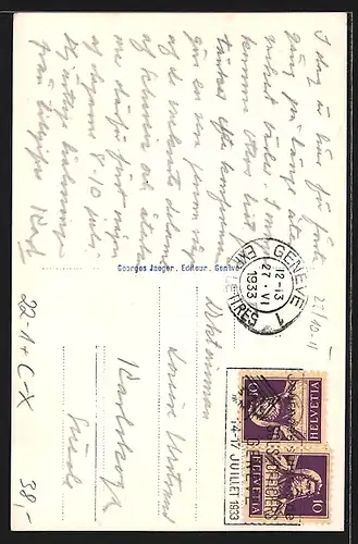 AK Genève, La Synagogue