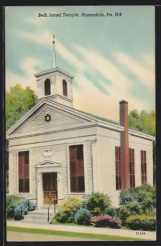 AK Honesdale, PA, Beth Israel Temple, Synagoge