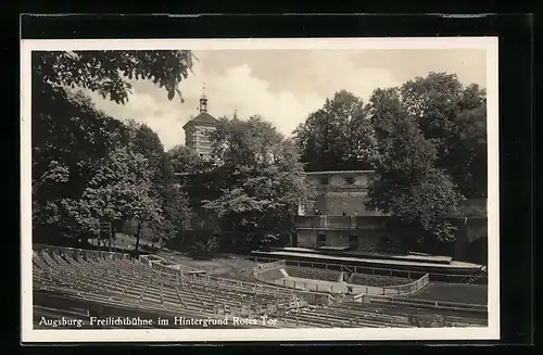 AK Augsburg, Freilichtbühne und Rotes Tor