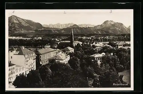 AK Rosenheim / Obb., Gesamtansicht