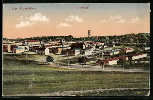 AK Hammelburg, Lager Hammelburg, Blick auf das Nordlager