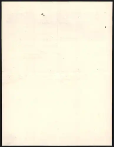 Rechnung Bühl 1894, Wolf Netter & Jacobi, Metallwaaren-Fabrik, Ansichten von fünf Fabrikanlagen