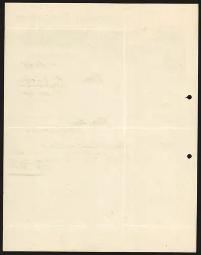Rechnung Bruchsal 1913, Gebrüder Katzauer, Lack-, Kitt- & Farben-Fabrik, Einfahrt aufs Betriebsgelände, Auszeichnungen