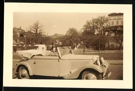 Fotografie Auto Adler Trumpf Cabrio (1935 /36)