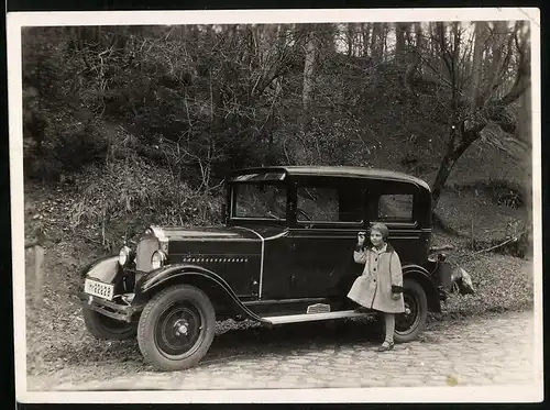 Fotografie Auto Opel 4 /20 (1929 /30), PKW mit Kfz-Kennzeichen Provinz Pommern