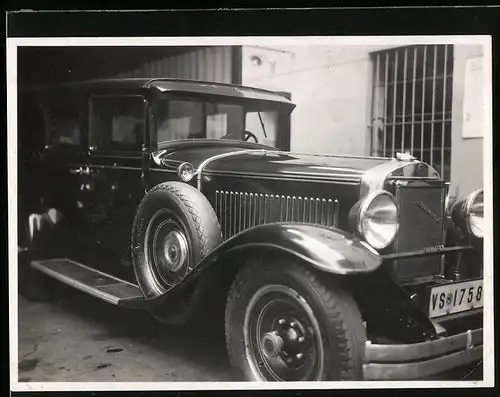 Fotografie Auto Graham-Paige (1928), Kfz-Kennzeichen Hessen-Starkenburg