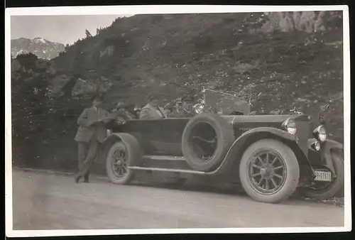 Fotografie Auto Benz 11 /40 Cabrio (1923 /25), PKW mit Kennzeichen Baden