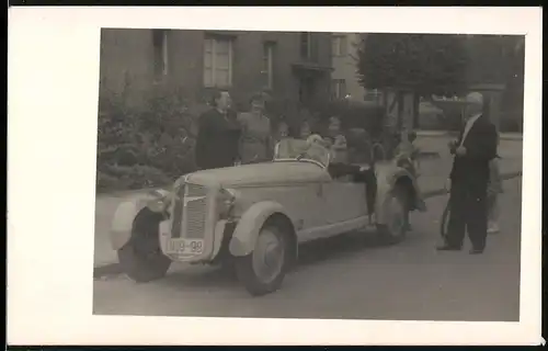 Fotografie Auto Adler Trumpf Junior Roadster-Cabrio (1935 /37)