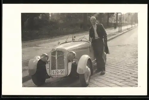 Fotografie Auto Adler Trumpf Junior Roadster-Cabrio (1935 /37)